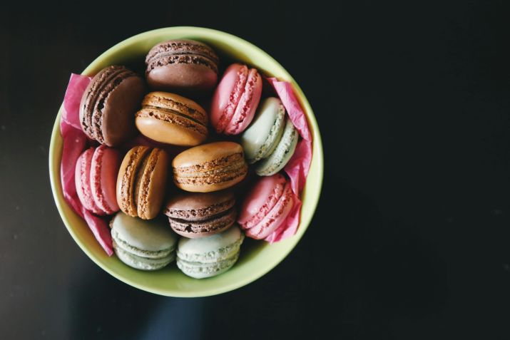 Macarons coloridos, como vemos hoje, foram criados apenas em 1930 • Pexels