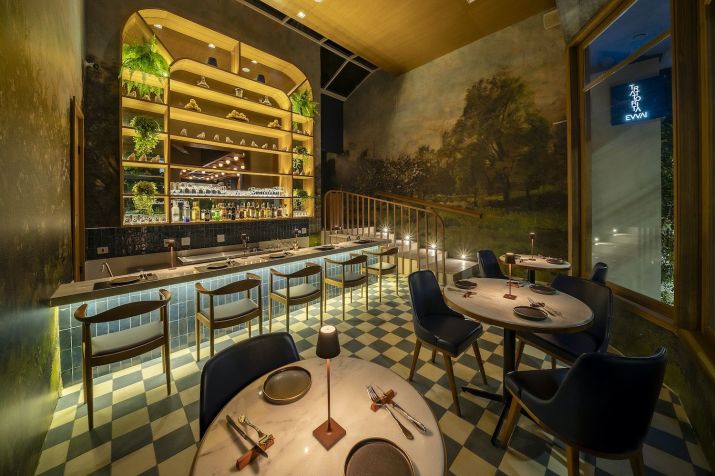 Ambiente da Trattorita Evvai / Tadeu Brunelli