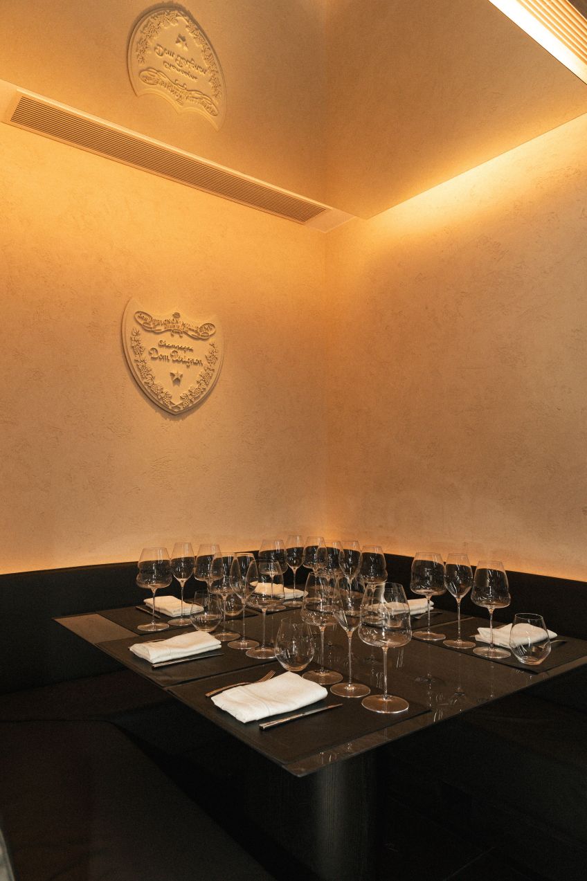 Mesa do Chef, no Cipriani, no hotel Copacabana Palace tem assinatura e menu harmonizado pela Dom Pérignon / Lucas Vianna