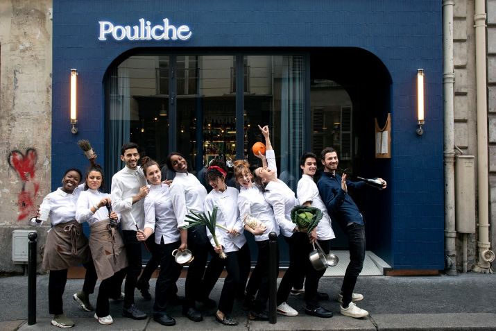 Equipe do Pouliche em Paris / Pouliche/Facebook
