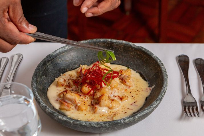 Restaurante Bambu vai servir nhoque de batatas em fonduta de queijo meia cura da Queijaria Lita trufado com presunto de parma / Ramon Lopes