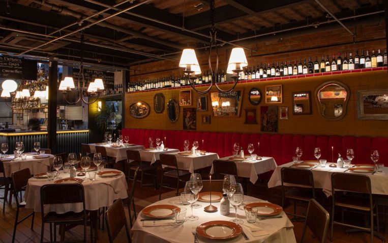Ambiente do Bistrot du Quartier / Ricardo D'Angelo