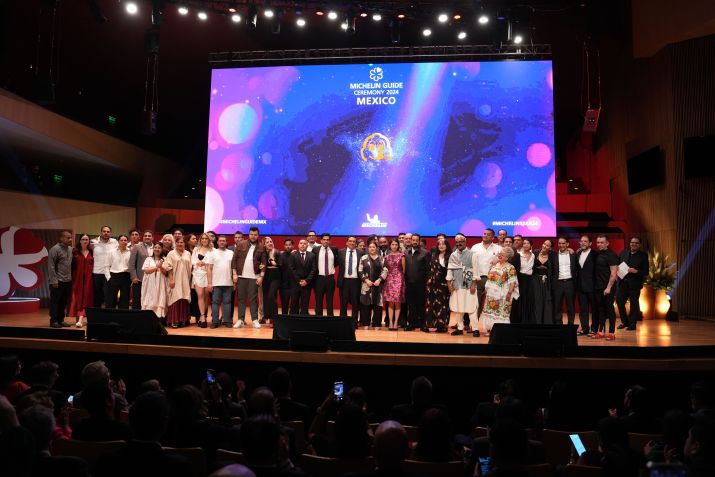 Cerimônia da primeira seleção de restaurantes do Guia Michelin no México / Divulgação