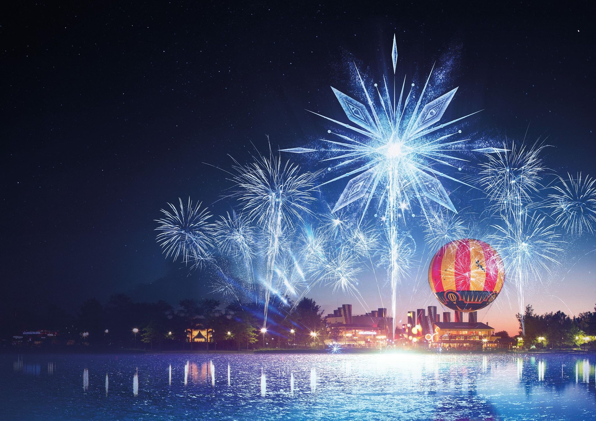 Disney Village é um complexo de entretenimento com acesso gratuito com lojas e restaurantes / Reprodução Facebook Disneyland Paris