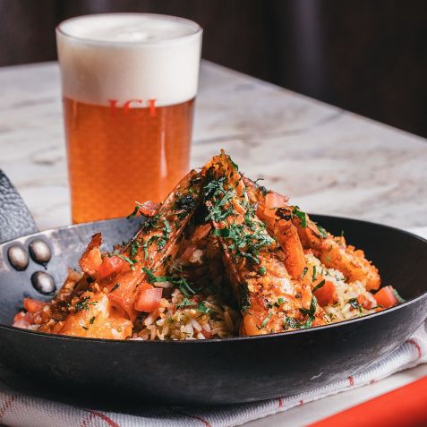 Camarão à provençal do ICI Brasserie / Divulgação