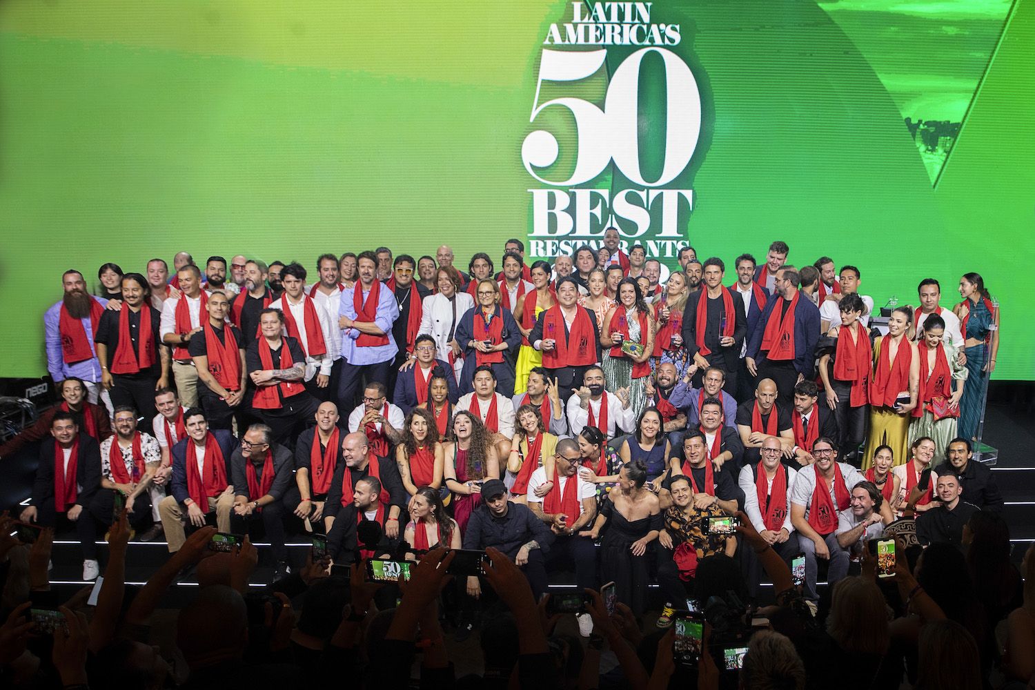 Evento de premiação Latin America's 50 Best Restaurants aconteceu no Rio de Janeiro em 2023 e terá sua segunda edição na cidade em novembro de 2024 / Divulgação