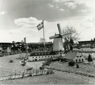 Área da Miniland, no Legoland Billund, em 1968