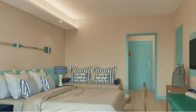 Projeto de retrofit dos quartos do Sauípe Resorts Ala Mar, na Costa do Sauípe