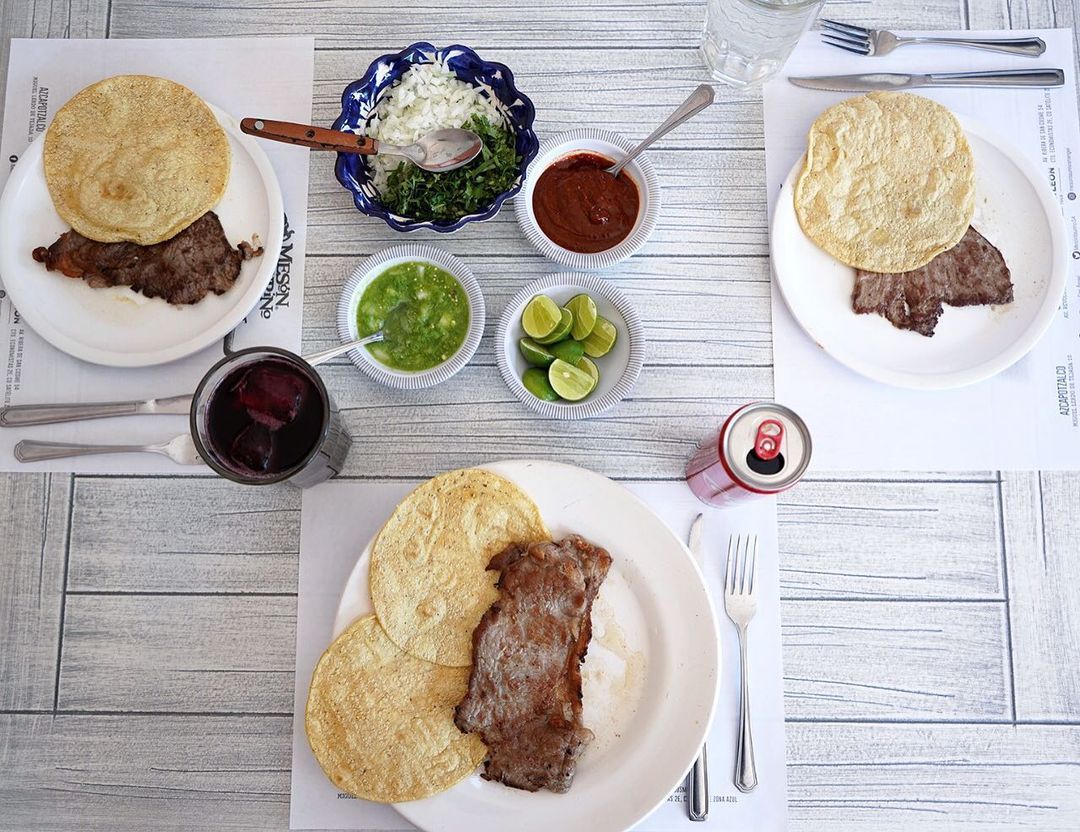 Taquería El Califa de Léon guia michelin