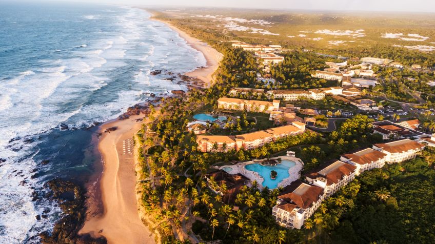 Com quatro hotéis e mais de 1.500 quartos, Costa do Sauípe passa por renovações e terá adição de parque aquático • Divulgação/Aviva