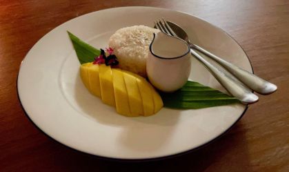 Arroz doce com manga: o prato mais desejado no verão da Tailândia