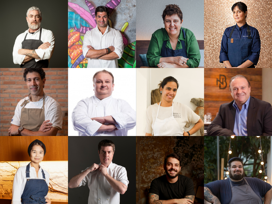 Chefs confirmados no jantar do dia 18 de maio no Dalva e Dito com lucros revertidos para o RS / Divulgação