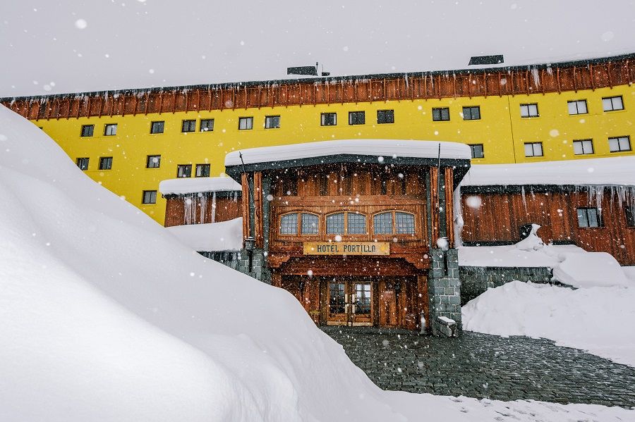 Fachada do Hotel Portillo / Tamara Susa