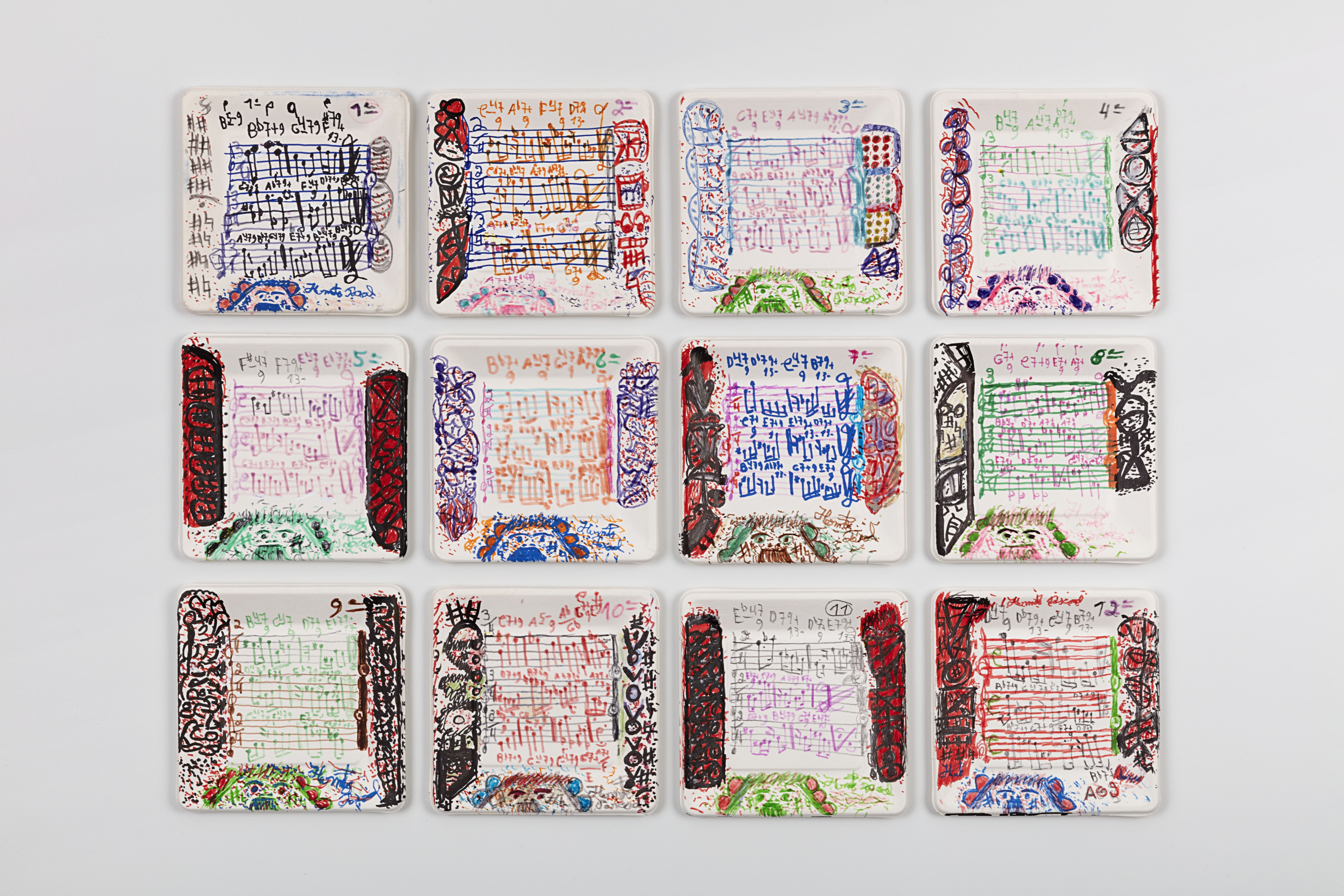 Obra de Hermeto Pascoal exposta na mostra do SESC Bom Retiro / Everton Ballardin
