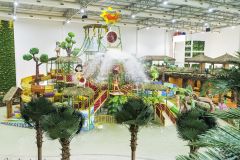 Brinquedos do Aquapark, parque indoor do Tauá Resort Atibaia