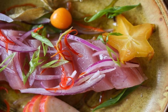 Ceviche com molho Sú e Caju / Estúdio Cumaru