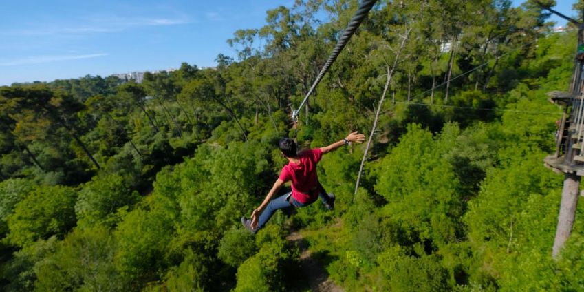 Adventure Park Lisboa reúne atividades de aventura para crianças e adolescentes / Reprodução Facebook