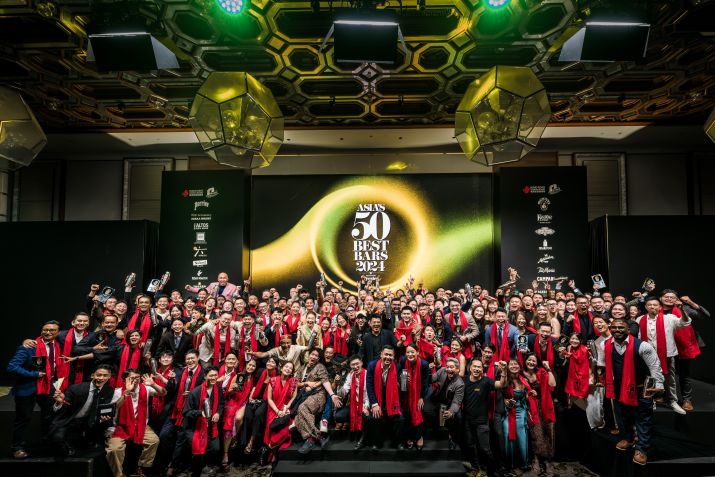 Cerimônia dos 50 melhores bares da Ásia em 2024 ocorreu em Hong Kong / Divulgação