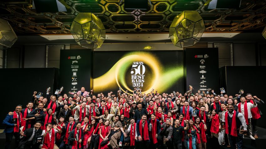 Cerimônia dos 50 melhores bares da Ásia em 2024 ocorreu em Hong Kong / Divulgação