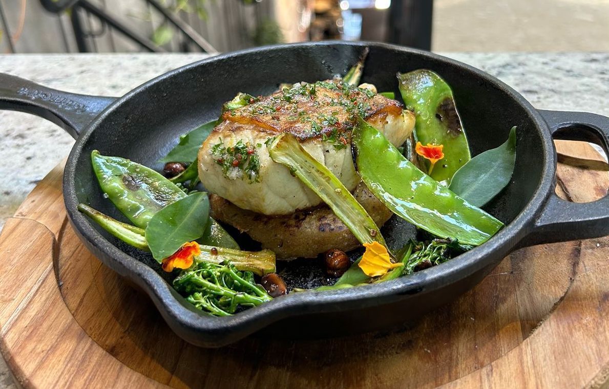 Peixe grelhado do Belô Café que terá menu especial completo para o Dia dos Pais / Divulgação