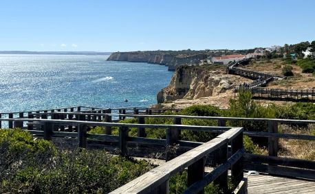 Passarelas do Caminho Algar Seco, em Carvoeiro, no Algarve