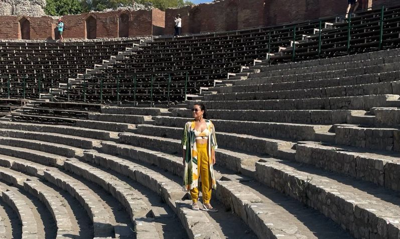 Teatro Antigo é um dos bens mais bem preservados da cidade e da Sicília, que remonta ao passado grego e romano / CNN Viagem & Gastronomia