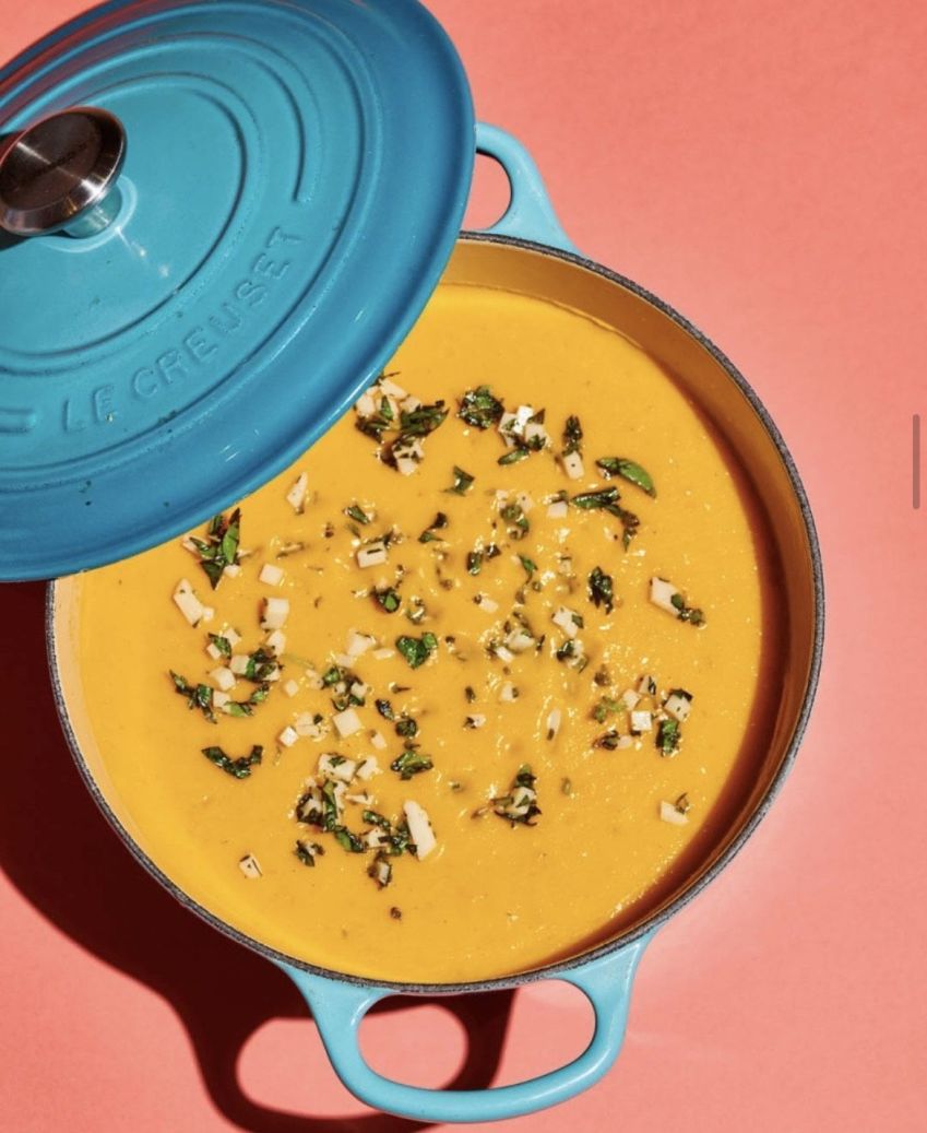 Delírio Tropical tem várias unidades no Rio de Janeiro e oferece duas opções de sopa para o inverno. Uma delas é a Minestrone / Reprodução Instagram