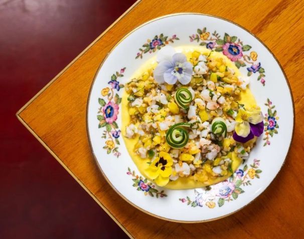 Tabule de camarão e manga / Divulgação