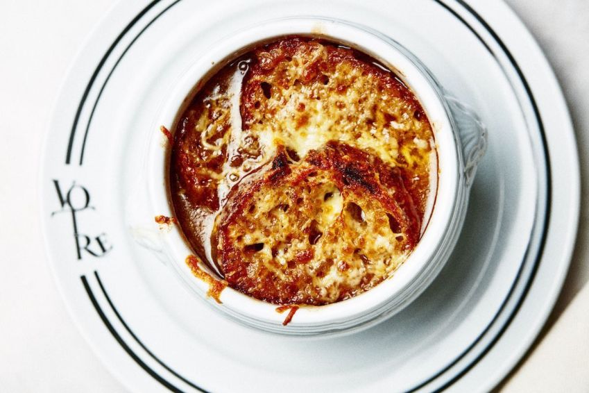 Sopa de cebola gratinada do Votre / Angelo Dalbó