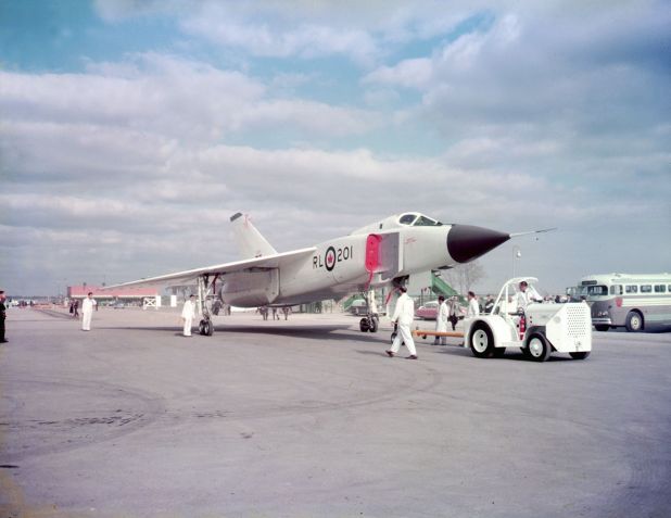 Seis Arrows foram construídos, mas nenhum ficou intacto ao serem destruídos para evitar espionagem da União Soviética / DND/Arquivo de História e Patrimônio da RCAF
