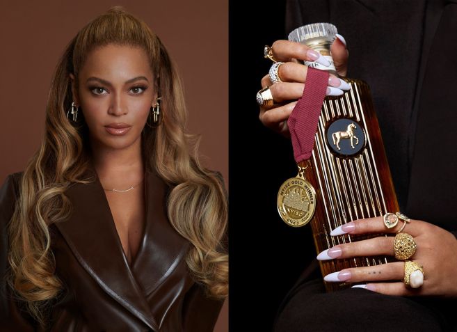 Whisky homenageia bisavô de Beyoncé; garrafa tem vidro canelado e medalhão com cavalo bronzeado / Mason Poole/Julian Dakdouk