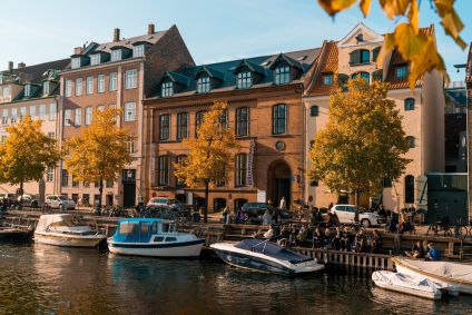 Canal em Christianshavn, em Copenhague
