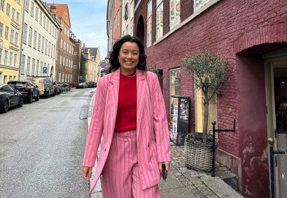 Daniela Filomeno pelas ruas de Copenhague