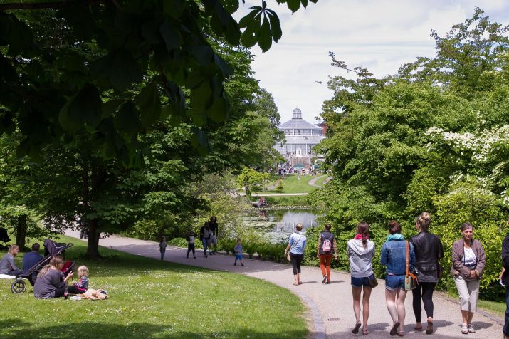 Jardim Botânico de Copenhague é programa gratuito e oásis no centro da cidade / Foto: ©️Jardim Botânico Copenhague/Birgitte Rubaek