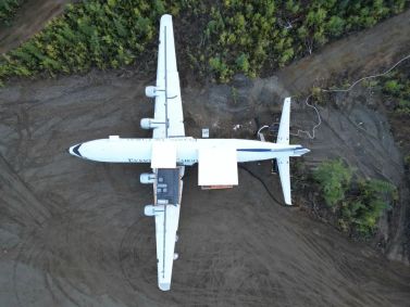 avião que virou airbnb