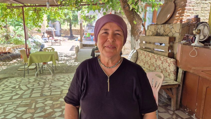 Os avós de Aysun Ekiz estavam entre os poucos turcos que permaneceram em Kayaköy • Barry Neild/CNN