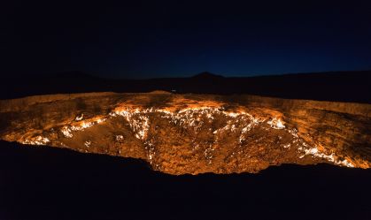 “Portão do Inferno”, no Turcomenistão, pode deixar de existir; entenda