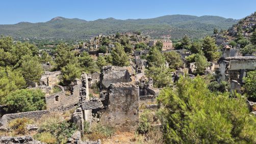 cidade fantasma na turquia