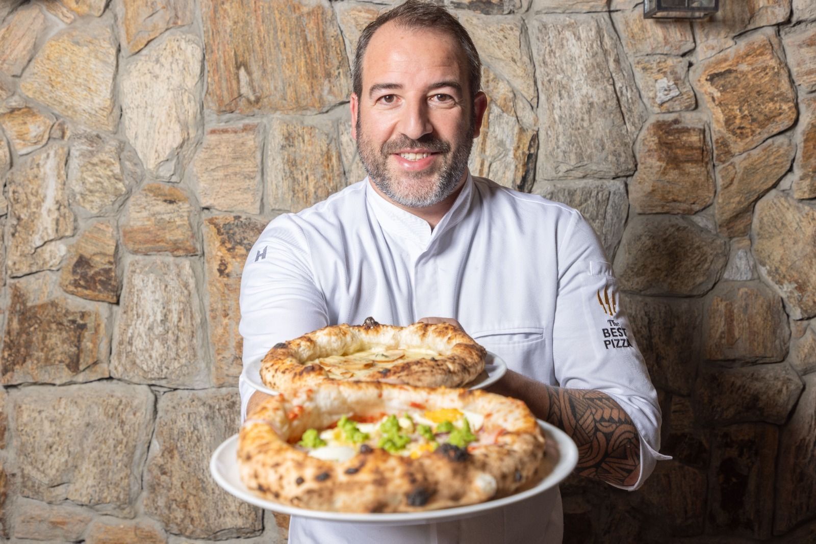 Soffio Pizzeria, em São Paulo, casa liderada pelo chef Dani Branca, que aparece no 72º lugar entre os 100 melhores pizzaiolos do mundo