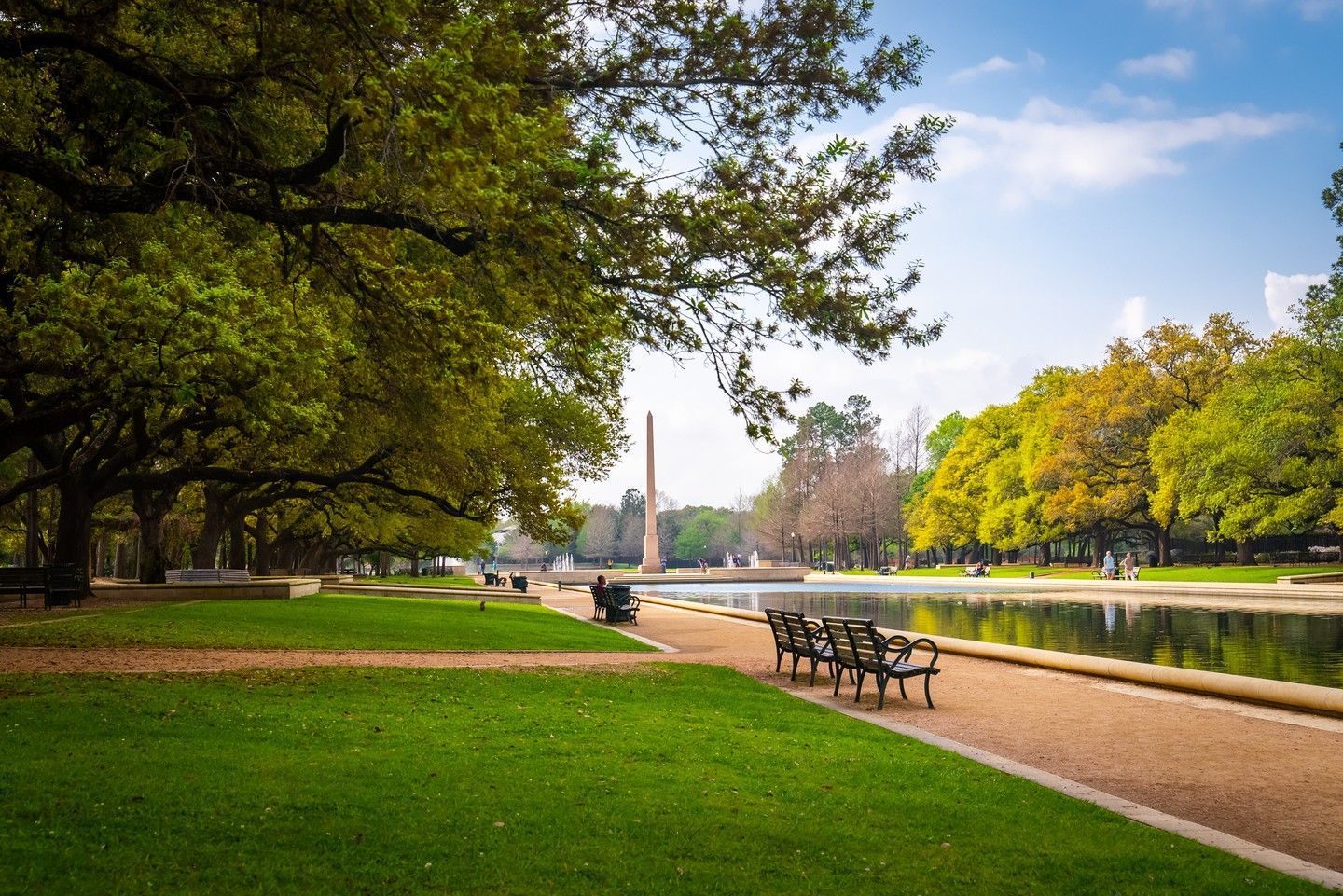 Hermann Park é o mais importante parque urbano de Houston e reúne uma série de atividades e instituições • Houston First Corporation