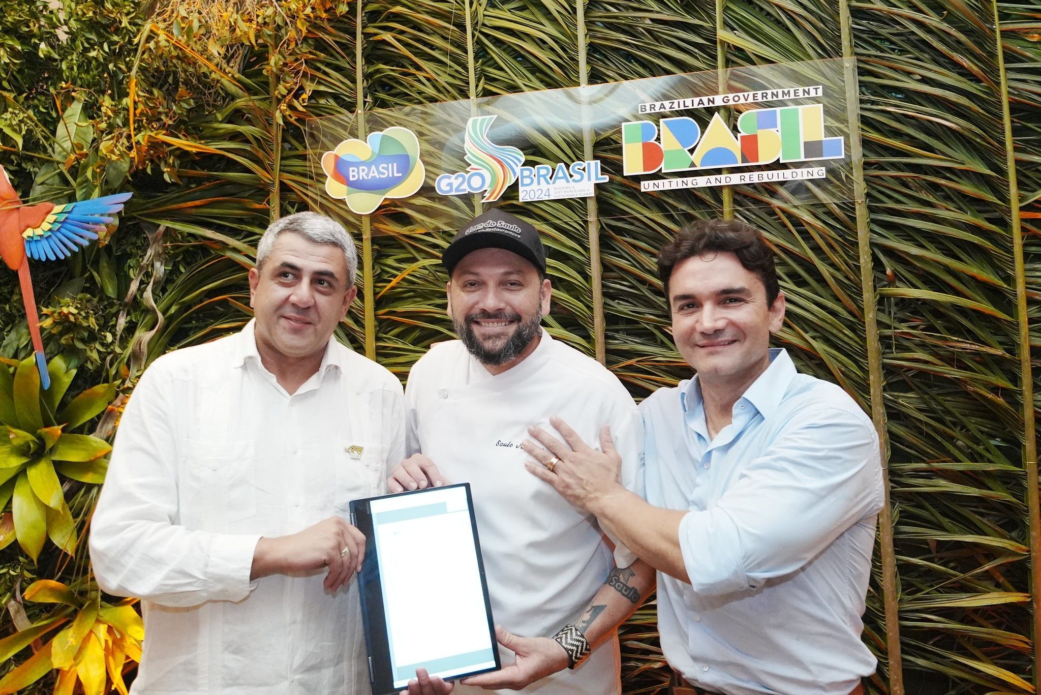 Chef Saulo Jennings recebe título de Embaixador Gastronômico da ONU Turismo