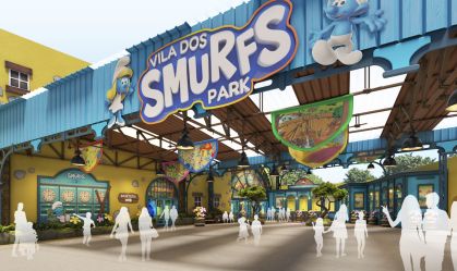 São Paulo receberá o primeiro Parque dos Smurfs da América Latina em 2025