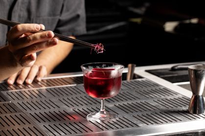 Coquetéis feitos a base de vinhos