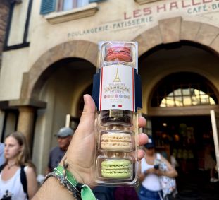 Macarons do Les Halles Boulangerie Patisserie, no EPCOT