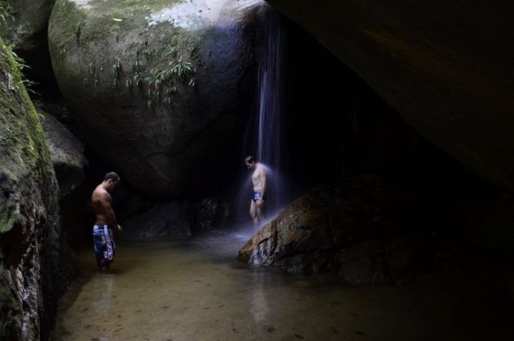 Parque Nacional da Tijuca oferece diversas cachoeiras aos visitantes • Divulgação/Parque Nacional da Tijuca