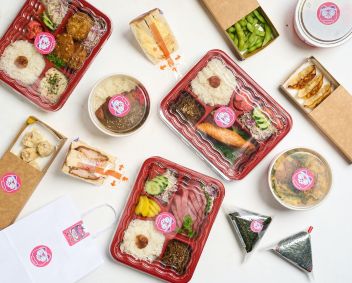 Otodoke foca em delivery de bentôs, a marmita japonesa