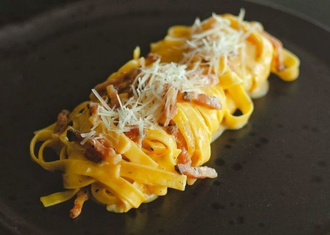 Carbonara do Ciao Salumeria • Divulgação