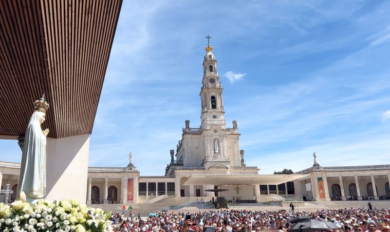 Santuário de Fátima está em uma área de mais de 80 mil metros quadrados • Reprodução/Facebook