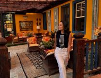 Daniela Filomeno na Fazenda São Luiz da Boa Sorte, em Vassouras (RJ)