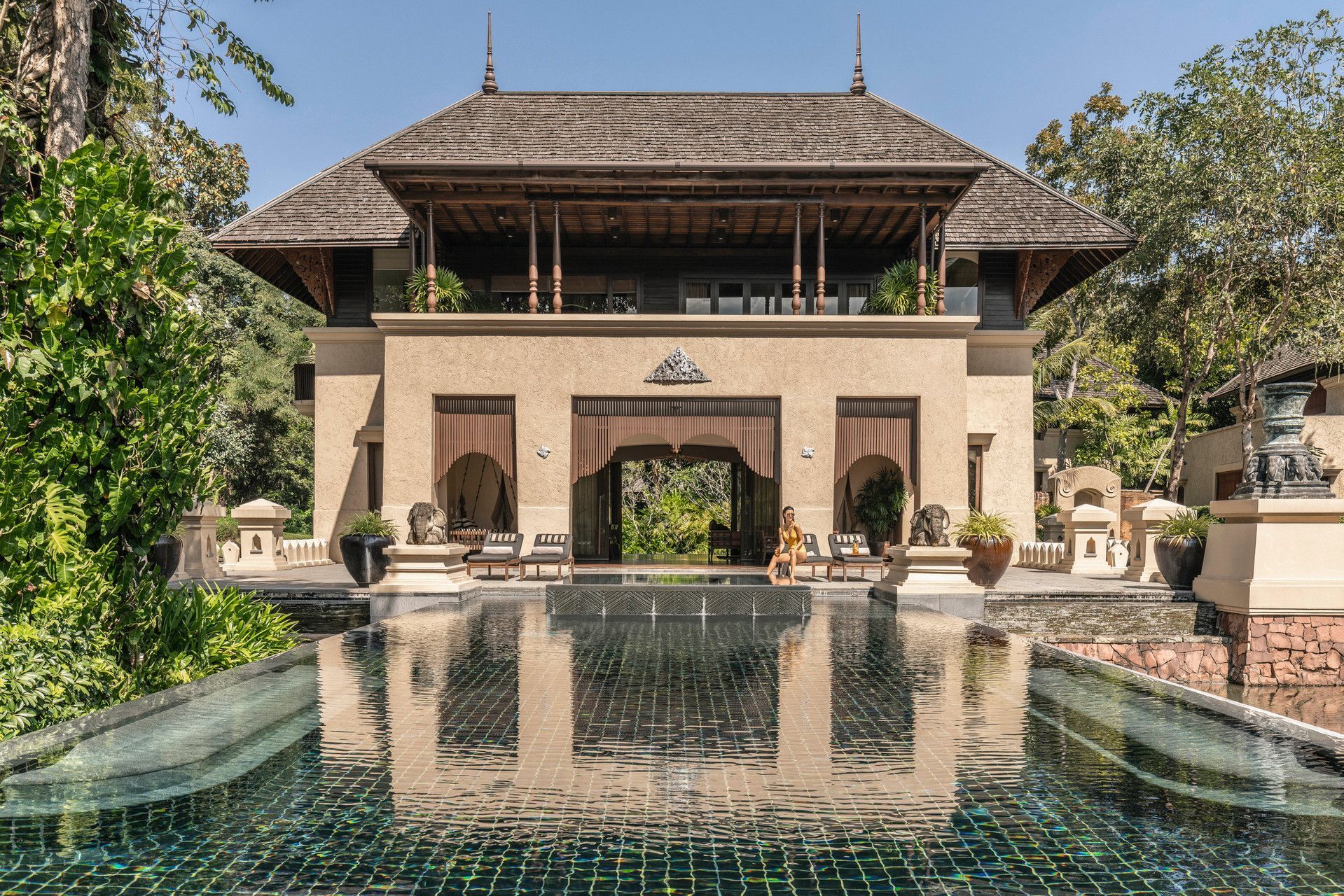 Ambiente externo do Four Seasons Resort Chiang Mai